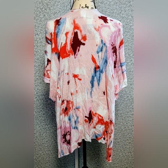 𝗣𝗶𝗻𝗸 𝗕𝗹𝗲𝗻𝗱 𝗖𝗼𝗹𝗼𝗿𝗳𝘂𝗹 𝗔𝗯𝘀𝘁𝗿𝗮𝗰𝘁 𝗞𝗶𝗺𝗼𝗻𝗼 𝗖𝗮𝗿𝗱𝗶𝗴 - Picture 3 of 11